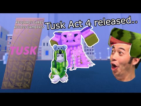 YBA] Tusk Act 4 Rework vs. Bosses 