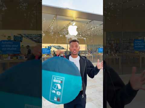 Je dors dans la rue pour être le 1 er du monde à avoir l’iPhone 17 😂❤️