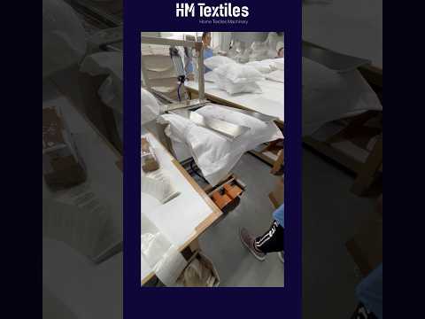 HMTEXTILES -Máquina Semi-Automática de Compressão Embalagem para Almofadas e Colchas madeinportugal