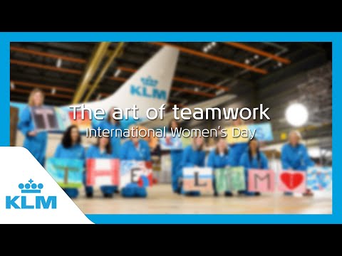 KLM | International Women's Day 2023 | The art of teamwork