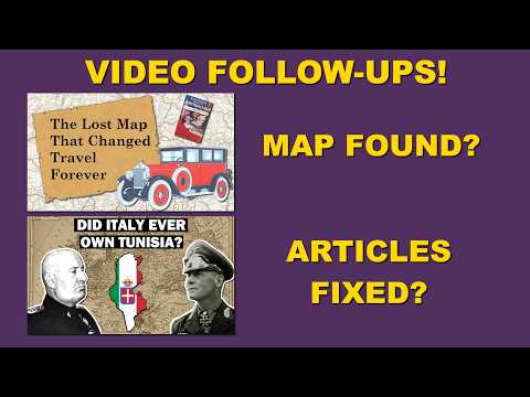 The Lost Road Map Update: Map Found?