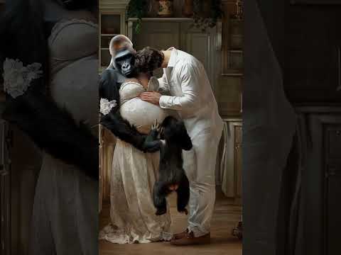 Gorillas don't like cooking #cute #babyorangutan #baby