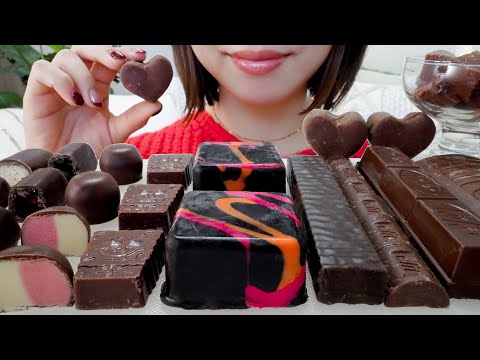 【咀嚼音】お引っ越ししました♡チョコレートスイーツ爆食【ASMR/EATINGSOUNDS】