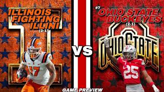 Illinois Fighting Illini vs #7 Ohio State Buckeyes Week 4 Preview