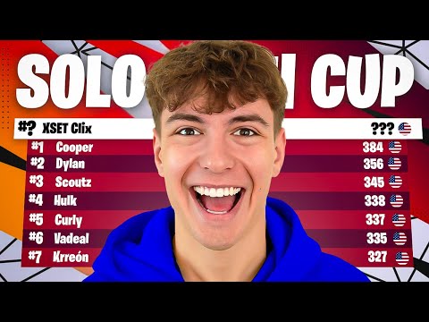 Clix Solo Cash Cup Finals 🏆 | 1/26