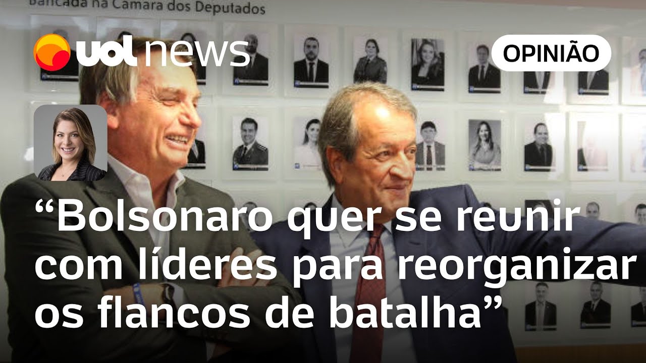 Bolsonaro quer se encontrar com líderes da direita para retomar o controle | Daniela Lima