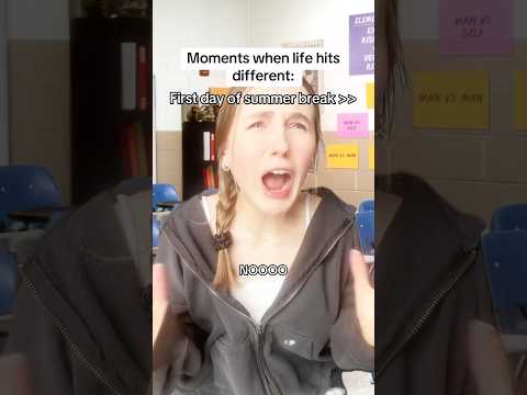Moments when life hits different #pov #relatable #skit