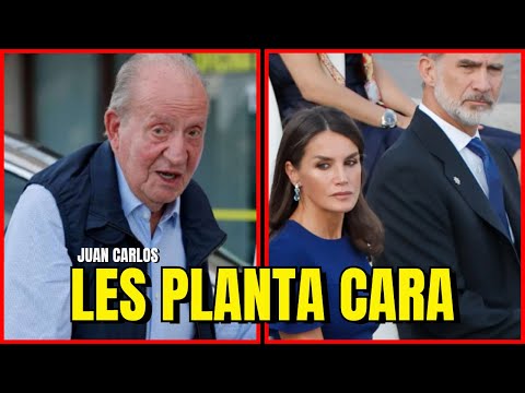 Letizia Ortiz y Felipe VI DESQUICIADOS por la REBELDIA de Juan Carlos