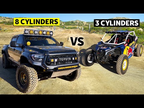 Off-Road Showdown: Modified RZR vs. Tundra vs. Bug | Hoonigan