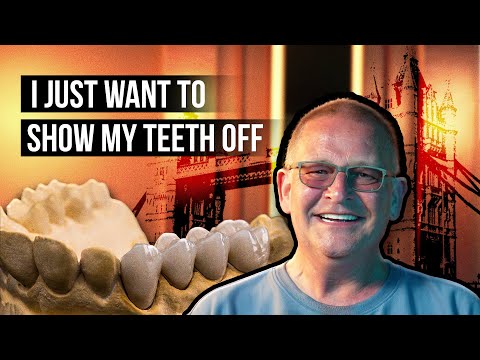 Dental Crown Treatment in Turkey Changed His Life | From Manchester to Antalya ✈️