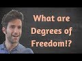 Understanding Degrees of Freedom in Statistics