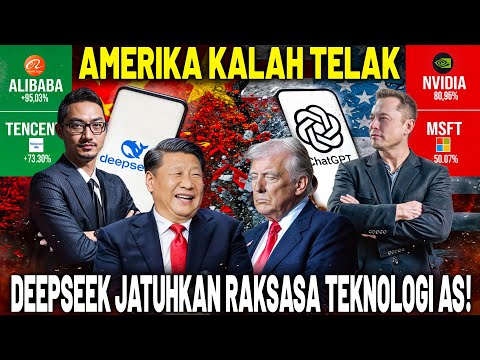 INDUSTRI AI AMERIKA PANIK! Kemunculan DeepSeek CHINA Berhasil Bikin AS Semakin Terpuruk