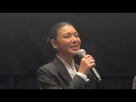 Nadine Lustre greets fans at Nokturno screening