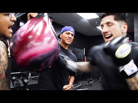 Fernando Vargas Jr FULL “MASSACRE” WORKOUT vs Walsh • Whole Dynasty GOING HAM Behind The Scenes