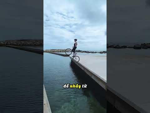 anh chàng này là một nghệ sĩ với chiếc xe đạp#shorts