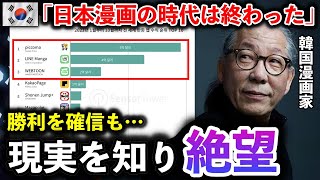 【海外の反応】これが現代の漫画だ！ウェブトゥーン登場で漫画業界にて勝利宣言するも、日本漫画の人気は世界的に圧倒的だった。
