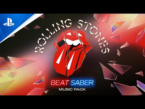 Beat Saber - The Rolling Stones Music Pack Launch Trailer | PSVR & PS VR2 Games