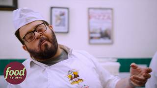 Adam Learns Authentic Neapolitan Pizza Making With A Master Chef | Adam Richman Eats Italy