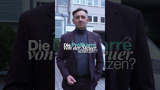 Die Prollkarre wie Prinz Marcus von Anhalt von der Steuer absetzen?