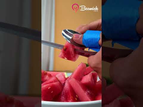 Spoon & Tape Hack #spoonhack #tapetrick #watermeloncutting