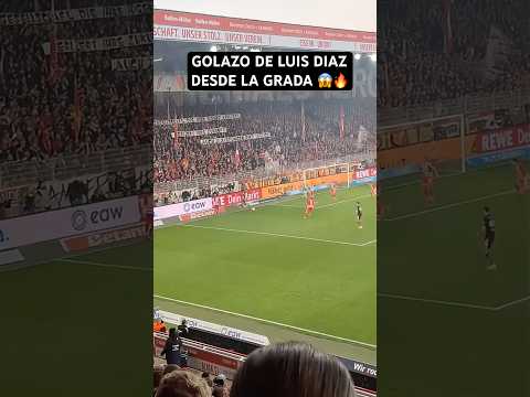 ESPECTACULAR GOLAZO DE LUIS DIAZ VS UNION BERLIN #luisdiaz #luisdíaz #bayernmunich #viralshort