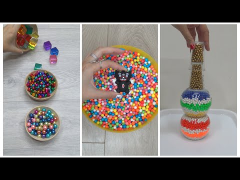 ASMR Beads Bells Balls Oddly Satisfying Reverse Video