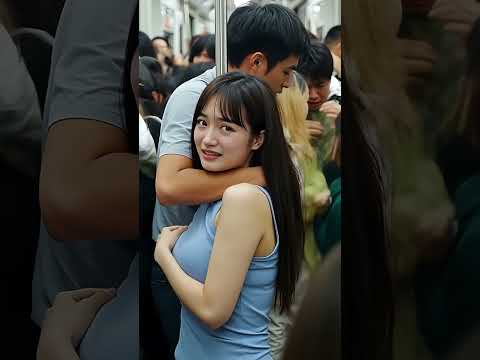 서울 혼잡한 지하철의 비상상황 | Mysterious Subway Emergency 🚨 #mystery #Seoul #shorts
