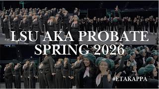 Alpha Kappa Alpha| Eta Kappa Chapter | Probate | Spring 2026