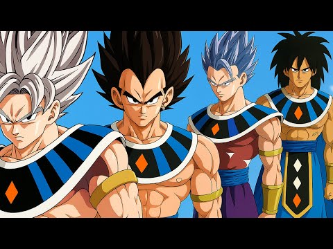 Goku, Vegeta, Broly y Gohan los nuevos dioses de la destrucción 😱