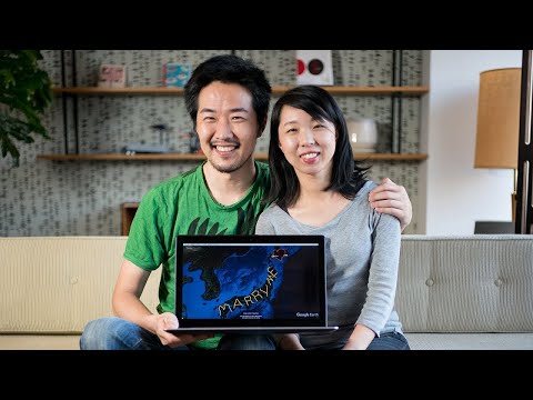 Un japonés le pidió matrimonio a su novia creando el dibujo por GPS más grande de la historia