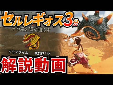 【装備解説】セルレギオスを3分でとっ捕まえる相殺しまくりハンマーおもろいぞ解説動画【MHWilds】【モンハンワイルズ】