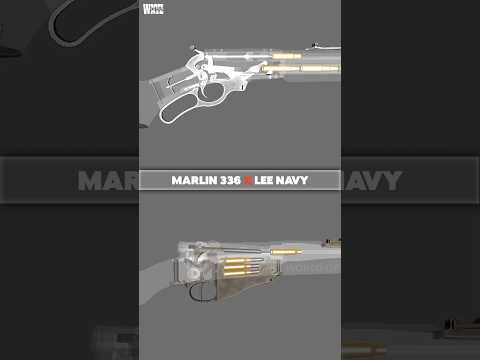 M1895 Lee Navy x Marlin 336 | Animasi Lever Action vs Straight Pull