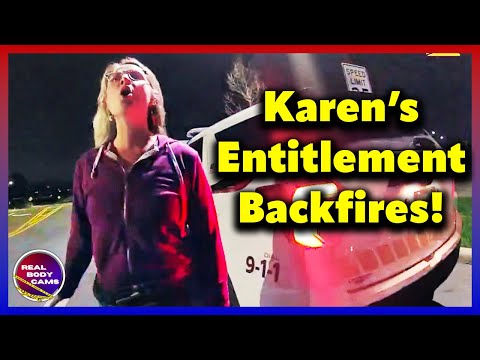 Entitled Karen Calls University Cop Fake, Turns Simple Ticket Into DUI Arrest!