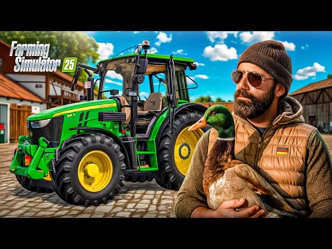 Я ПРОВЁЛ 1 ГОД В ГЕРМАНИИ, ЧТОБЫ ВОССТАНОВИТЬ ФЕРМУ ДЕДА - FARMING SIMULATOR 25