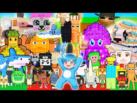 42体すべての『AIモンスター』を盗んだ結果がヤバすぎたwww【ロブロックス / ROBLOX】総集編