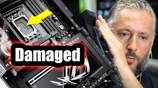 Saving a $1000 Board: Z890 Maximus Extreme Socket Pin Bent Backwards.