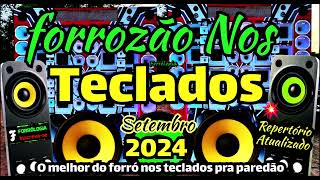 O MELHOR DO FORRÓ NOS TECLADOS SETEMBRO 2024 | AS MELHORES DO MOMENTO PRA TOCAR NO PAREDÃO