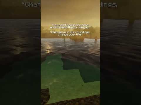 You can’t heal where you got hurt 🌙 | Minecraft Deep Motivation