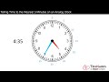 Telling Time to the Nearest 5 Minutes on an Analog Clock