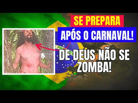 PROFECIA, APÓS O CARNAVAL, profecia, de Deus não se zomba!, profecias