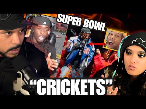 (ROM reacts) 😂 Kai Cenat lying on kendrick Lamar super bowl performance