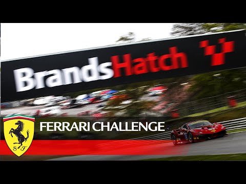 James Calado goes through the Ferrari Challenge UK calendar