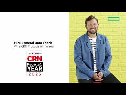 HPE Ezmeral Data Fabric wins CRN Award