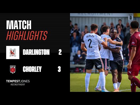 Highlights: Darlington 2-3 Chorley - National League North