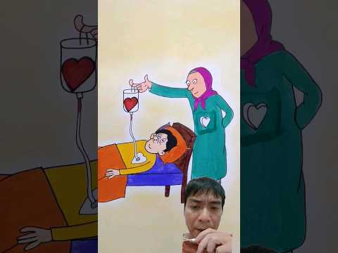 Con Yêu Mẹ #drawing #mother #art #toniartandcraft #animation #tooniartandcraft #painting