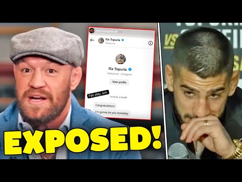 Conor McGregor Drops Private Messages from Ilia Topuria