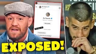 Conor McGregor Drops Private Messages from Ilia Topuria