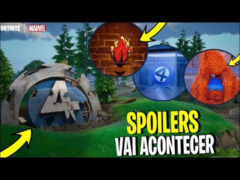 O QUARTETO FANTÁSTICO MORREU EM FORTNITE? #livecomyoutube