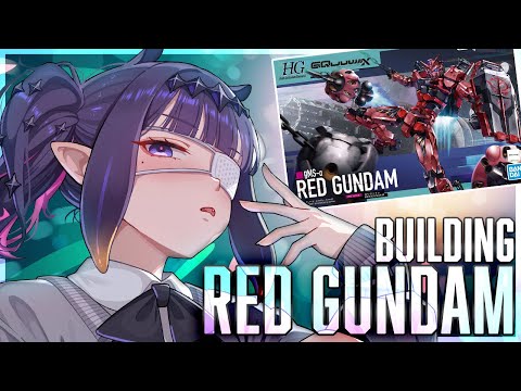 【HANDCAM】Building HG 1/144 RED GUNDAM!!!!