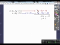 Solving Systems of Equations